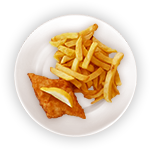 Kids Fish Finger, Chips & Fruit Shoot 